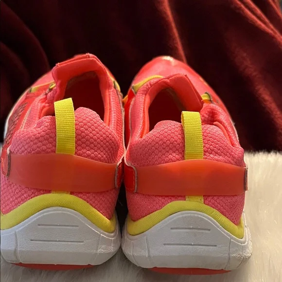 Ryka Women's Desire Pink and Yellow Athletic Shoes - Picture 7 of 11